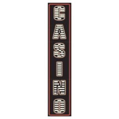 Beistle Jointed Casino Pull-Down Cutout | Party Supply | Decoration