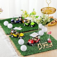 Pcs Golf Table Centerpiece Decorations with Practice Ball Cart Toy 32 Square