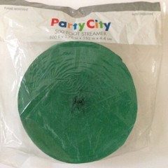 500Ft Jumbo Size Crepe Paper Streamers Buttercup Bright Yellow-Party Decoration