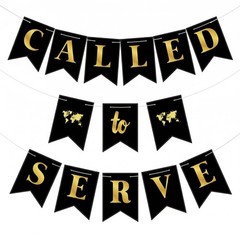 Called to Serve Banner – Back to School Decorations, Map LDS Missionary Gifts…