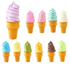 1Pcs Fake Dessert Decor Kitchen Ice Cream Model Durable Long-lasting Mini New