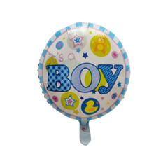 It’s a Boy Balloon Decoration Set – Baby Shower Party Supplies – Blue Round Foil