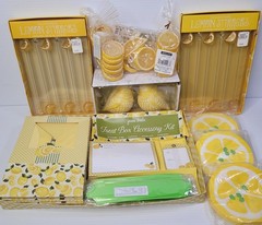 She Found Her Main Squeeze Bridal Shower Party Decor Napkins Lemons Stirs Boxes