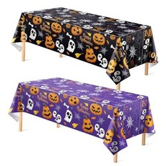 OHOME Decorations – Disposable Plastic Tablecloth | Party Decorations Halloween