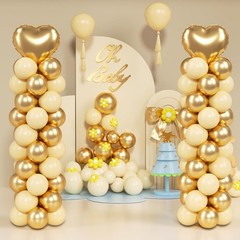 Upgraded Balloon Column Stand Kit, 7 Feet Height Adjustable Balloon Tower Pillar