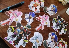 Sonic The Hedgehog Birthday Party Decorations Supplies Cake Toppers