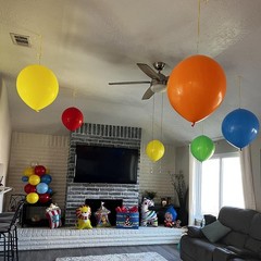 9pcs Big 36 inch Balloons, Giant Latex Extra Large Big Balloons for Birthday …