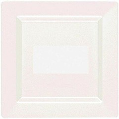 Amscan Premium Plastic Square Plates, One Size, Multicolor