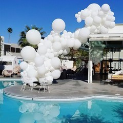White Balloons 100 pcs 10 Inch Matte White Latex Helium Balloons for Wedding …