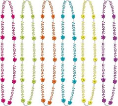 Amscan 391498 Flower with Aloha Word Bead Party