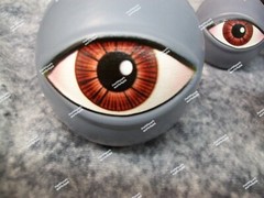 8 Count Eyeball Orbs Halloween Table Scatters Prop Creepy Haunted House Decor