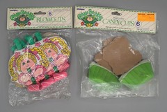 Vintage 80s Cabbage Patch Kids Birthday Party Supplies Decorations Lot Hats 1983