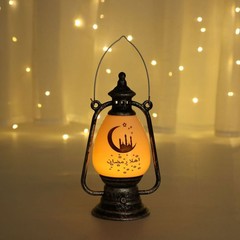 Eid mubarak Hurricane Lamp Retro Coal Oil Windproof Lamp Eid Al Fitr Mosque JQ