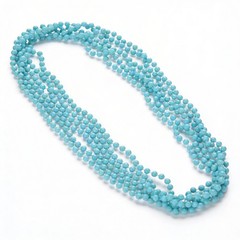 Beistle 50569-LB 6-Pack Light Blue Baby Shower Beads, 33-Inch