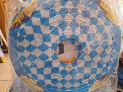 Oktoberfest Hanging Paper Lanterns & Banners Party Decor, 8 Pieces, 12″ Diam.