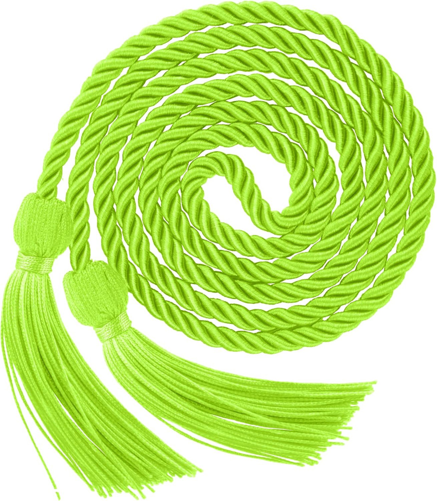 Graduation Cords, Lemon Green Cords, Graduation Honor Cords, 2026 Graduation Tas