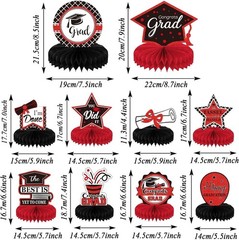 10PCS Graduation Party Decorations Class of 2026 Congrats Grad Table Centerpiece