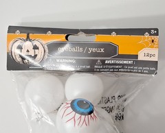 Skeleton Wood kit 1 DIY & Plastic 22 Pc Eyeballs Halloween Party New In Package