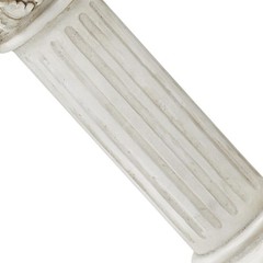 Roman Column Pedestal Vintage Resin Figurine Roman Pillar Column Decor for Home