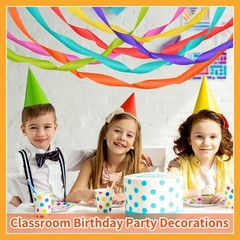 16 Rolls 528 Ft Rainbow Colorful Crepe Paper Streamers Classroom Party Decor