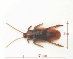 Realistic 20PCS Fake Roaches,Faux Cockroaches Lifelike Creepy Halloween Gifts
