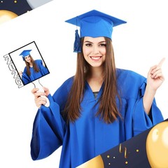 12 Pcs Sublimation Graduation Fans Blank Class of 2026 Gifts DIY Hand Paddle …