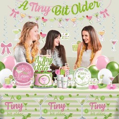 193pcs Birthday Party Decoration Set for 25 – Plates, Napkins, Banner & More!
