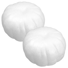 2 Pcs Fake Pumkins Bulk Pumpkins Artificial Outdoor Decorating Foam
