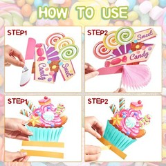 10 Pieces Candyland Party Decorations Candyland Table Centerpieces Candyland …