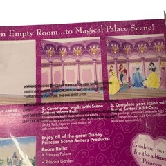 Disney Princess Cinderella & Castle Scene Setters Party Supply Wall Decorations
