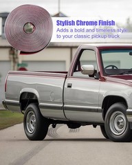 Chrome Side Body Trim Molding Compatible with Chevy GMC Tahoe Suburban Silverado