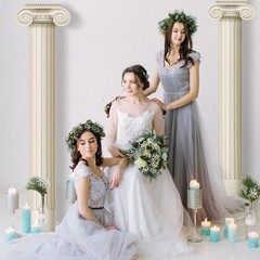 Durable Ancient Greek Style Column Set – Perfect for Weddings and Home Decor
