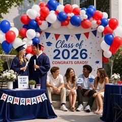 Red White and Blue Balloons – 60 Pack 12 inch for 4th of July Decorations Ind…