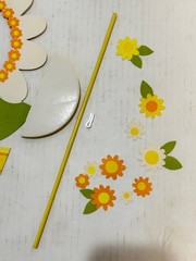 Vintage Hallmark Plan A Party Daisy Days Honeycomb Floral Table Centerpiece