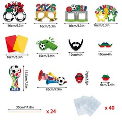 2026 World Cup Party Decorations Inflatable Soccer-Themed Birthday Party Phot…