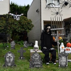 Happy Halloween Decorations Outdoor Indoor,Spooky Party Supplies bats Home Yard