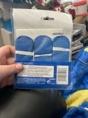 Royal Blue 9″ Mini Puff Balls 3ct Hanging Decoration New!!!