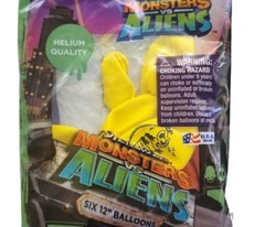 Monsters Vs Aliens Birthday Party Decorations Bundle RARE