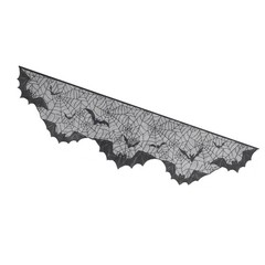 Spooky Tablecloth Halloween Party Table Decoration Mantel Scarf Cover Cobweb