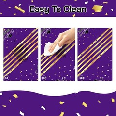 3 Pack Graduation Tablecloth,Graduation Decorations 2026 Graduation Party Dec…