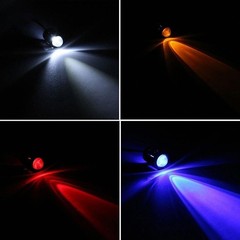 12V Clear LED Bulb 10 Pack Pre Wired Cable for Ultra Bright Water Clear Lens