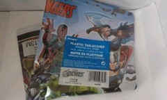 Marvel Avengers Party Pack – Plates, Napkins, Tablecloth, Cups, Tattoos, Candles