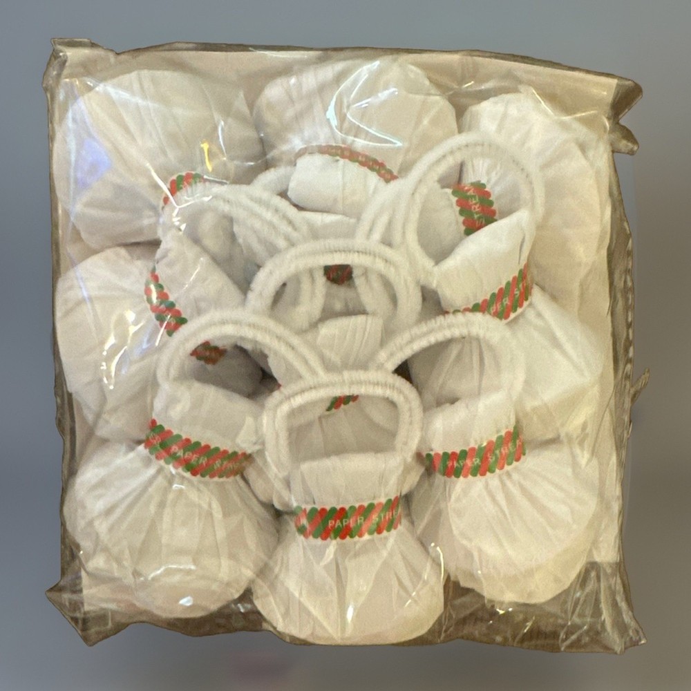 10 Pack/10 (100) White No Mess Hand Throw Streamer Confetti Poppers Wedding Grad