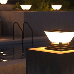 Solar Post Cap Light for 7×7 to 10×10 cm Garden Fence For Posts IP65 Rated