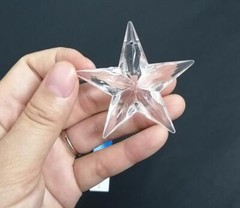 10/30Pc Acrylic Crystal Star Shaped Pendant DIY Chandelier Curtain Wedding Party