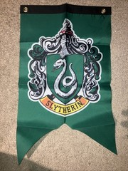 Conquest Journals Harry Potter Wizarding House Banner Flag Set, 12» x 20»