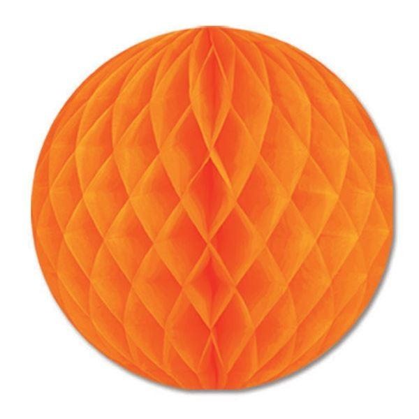 Beistle Orange Art-Tissue Ball – General Occasion | Party Supply | Decoration