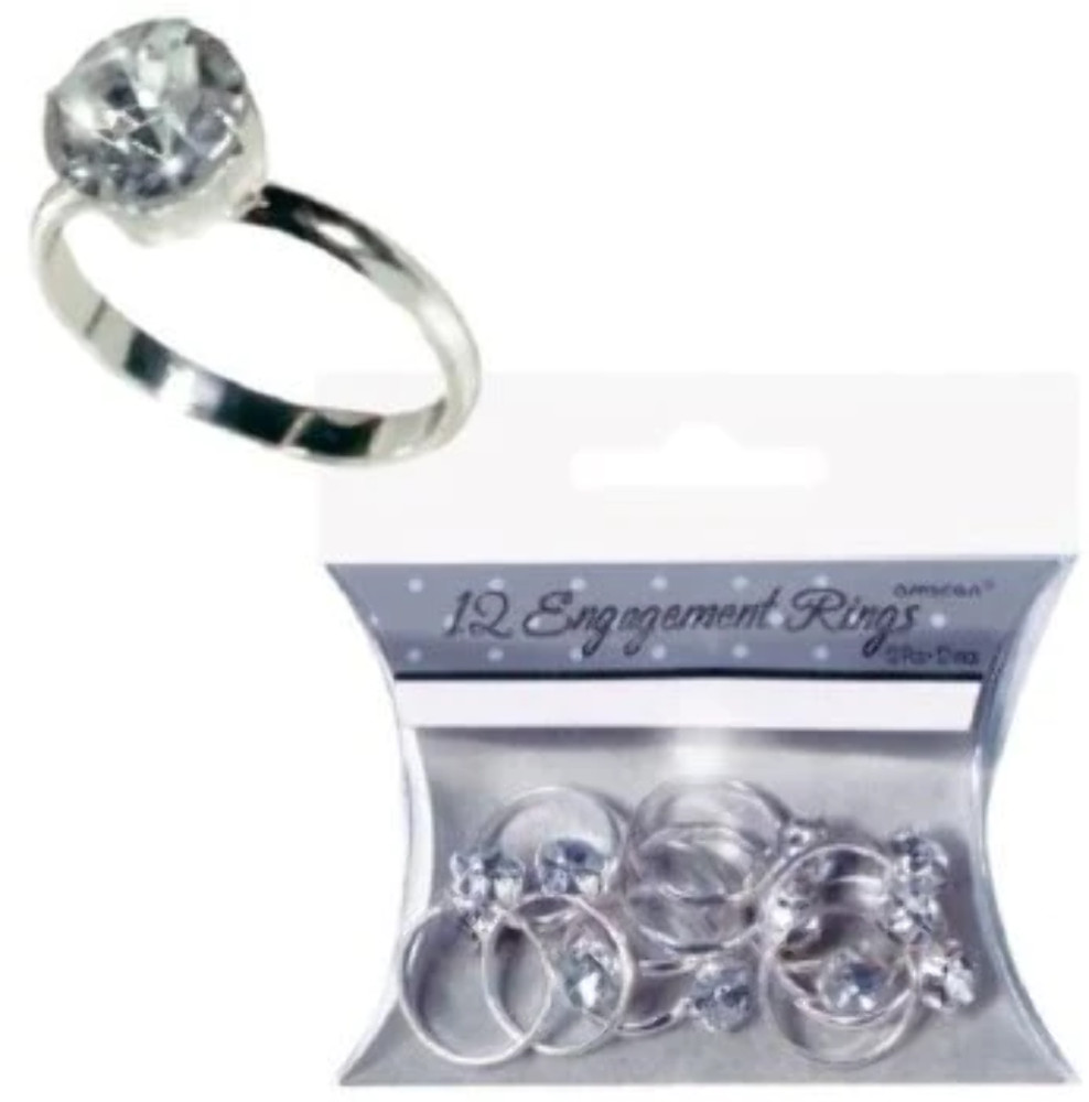 Engagement Ring Favor Accents – 12 ct.