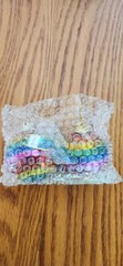 Rainbow Mini Disco Ball PRIDE Christmas Ornament or Rear View Mirror – Set of 2