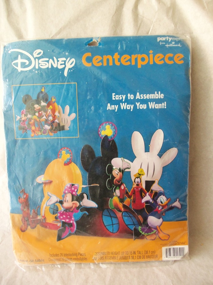 Mickey Mouse Clubhouse Party Centerpiece! NEW! 20 PIECES! 15″ TALL! HALLMARK